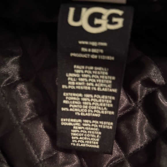 NWT UGG Faux Fur Bomber Jacket Women’s M - Picture 8 of 8